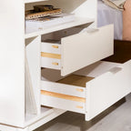 Table de chevet Middlebrook Modern Gallery en bois massif