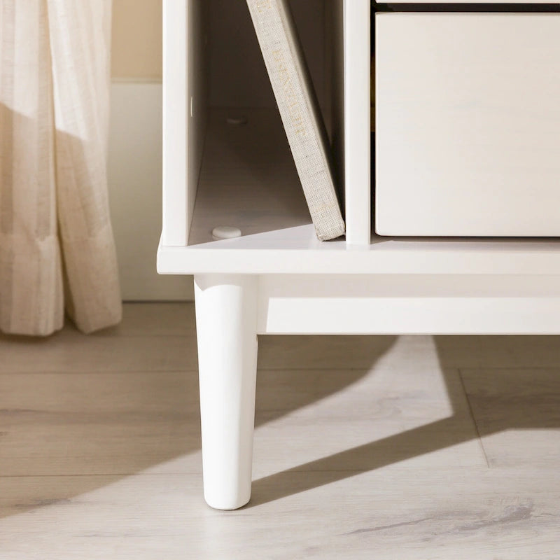 Table de chevet Middlebrook Modern Gallery en bois massif