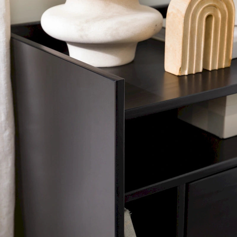 Table de chevet Middlebrook Modern Gallery en bois massif
