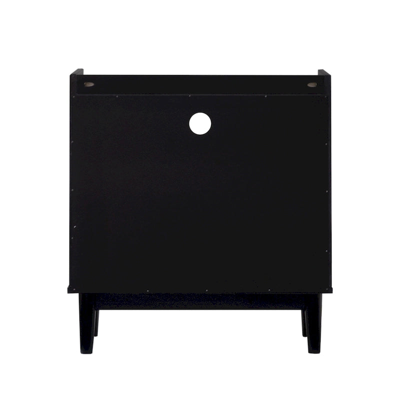 Table de chevet Middlebrook Modern Gallery en bois massif