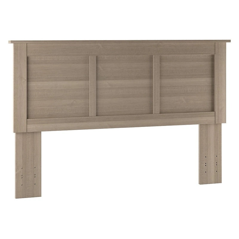 Tête de lit Queen gris cendré
