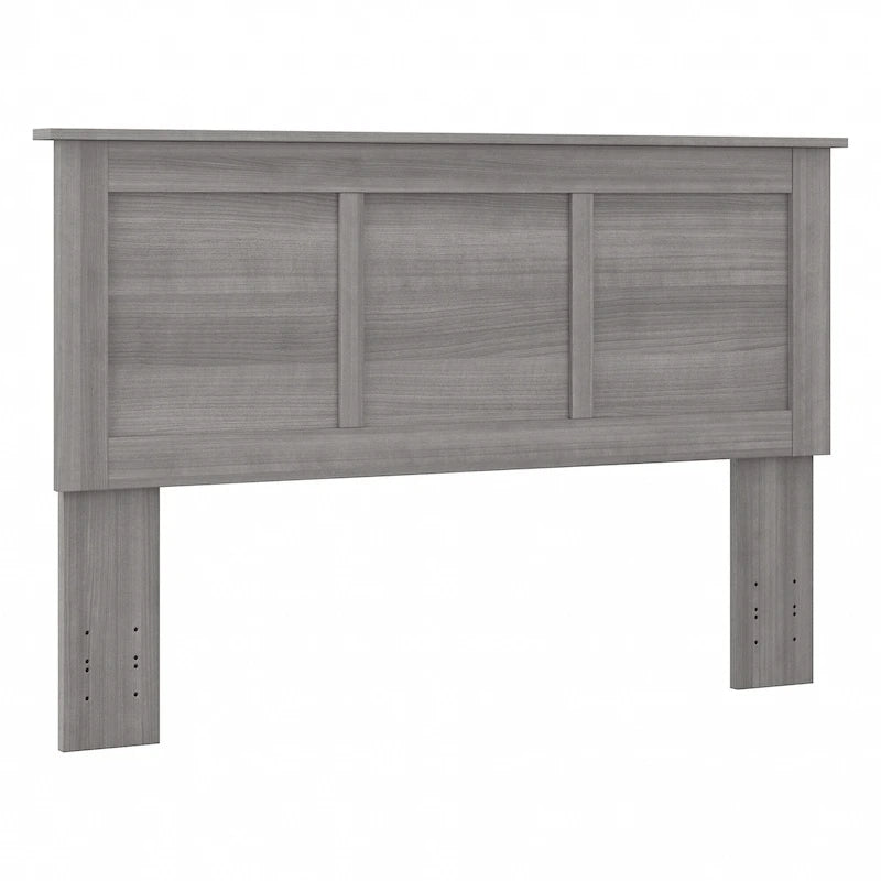 Tête de lit Queen gris cendré