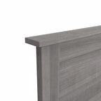 Tête de lit Queen gris cendré