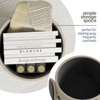 Pouf rond StorageBud avec rangement