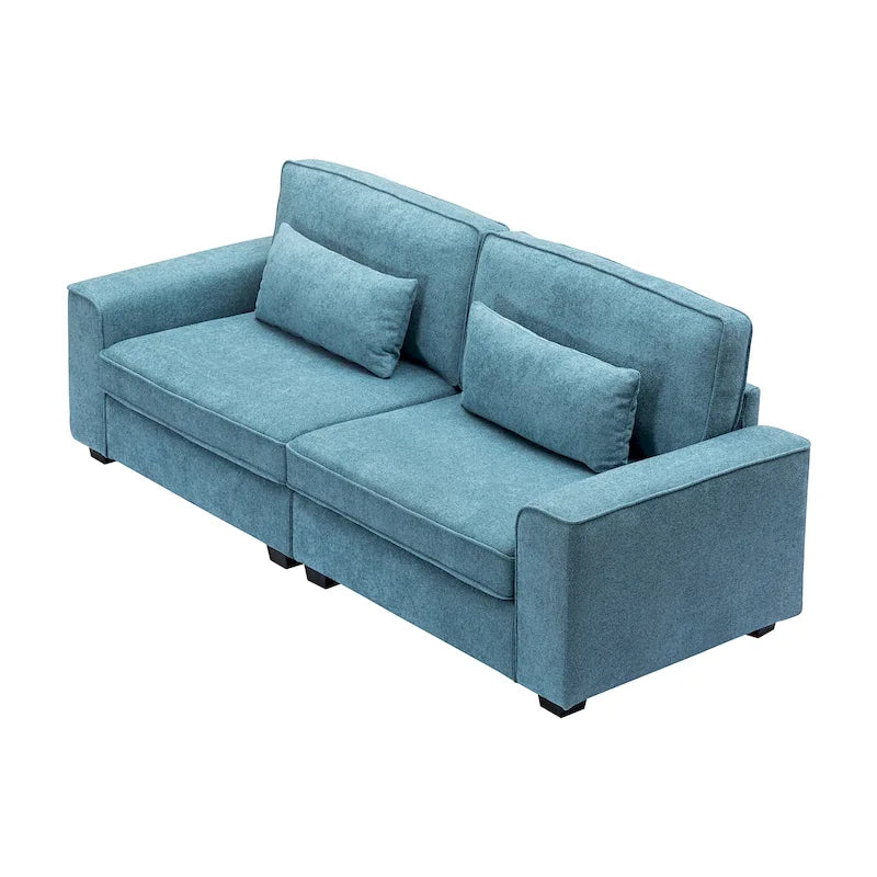 Canapé 3 places rembourré Montague Cozy Duo de Christopher Knight Home
