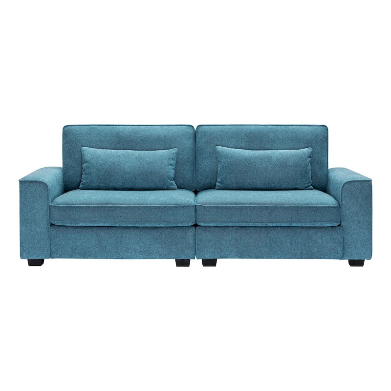 Canapé 3 places rembourré Montague Cozy Duo de Christopher Knight Home