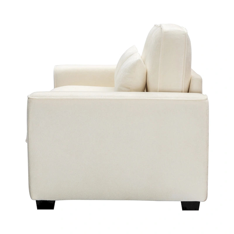 Canapé 3 places rembourré Montague Cozy Duo de Christopher Knight Home