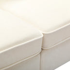 Canapé 3 places rembourré Montague Cozy Duo de Christopher Knight Home