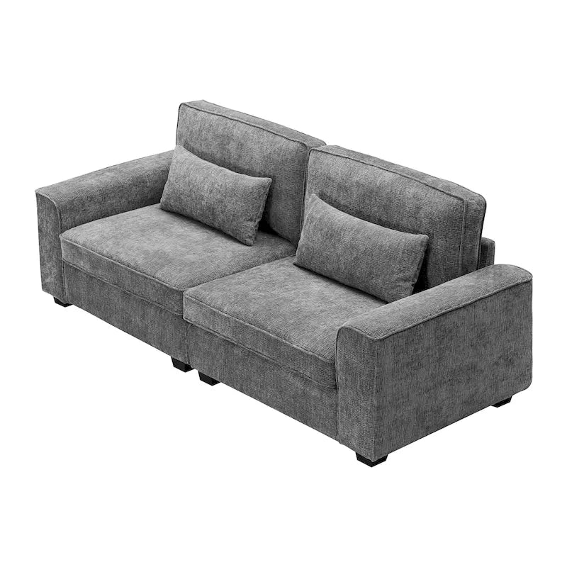 Canapé 3 places rembourré Montague Cozy Duo de Christopher Knight Home