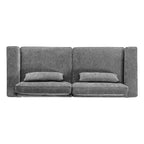 Canapé 3 places rembourré Montague Cozy Duo de Christopher Knight Home