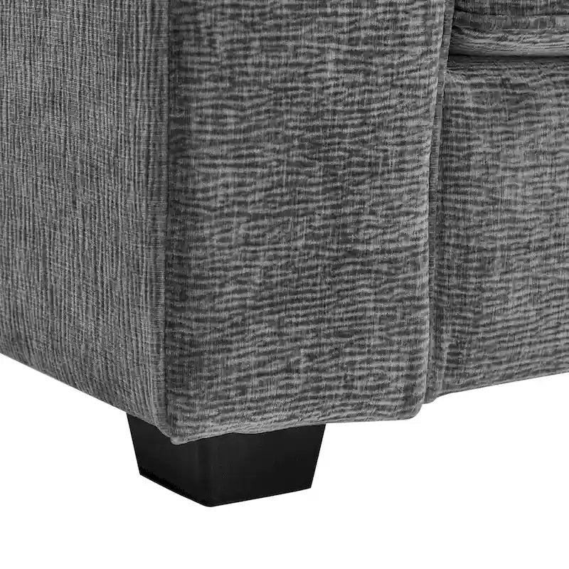 Canapé 3 places rembourré Montague Cozy Duo de Christopher Knight Home
