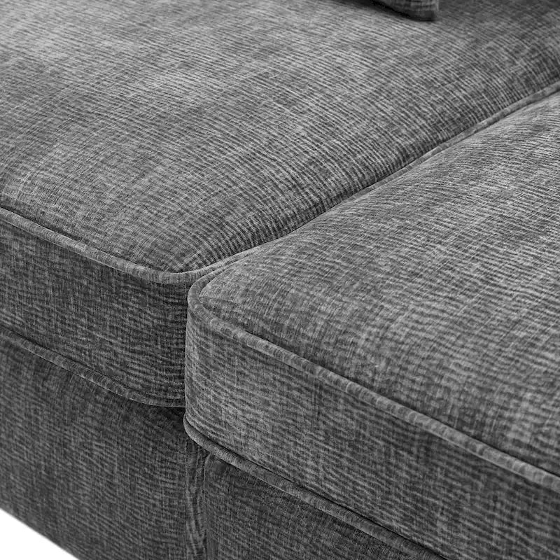 Canapé 3 places rembourré Montague Cozy Duo de Christopher Knight Home