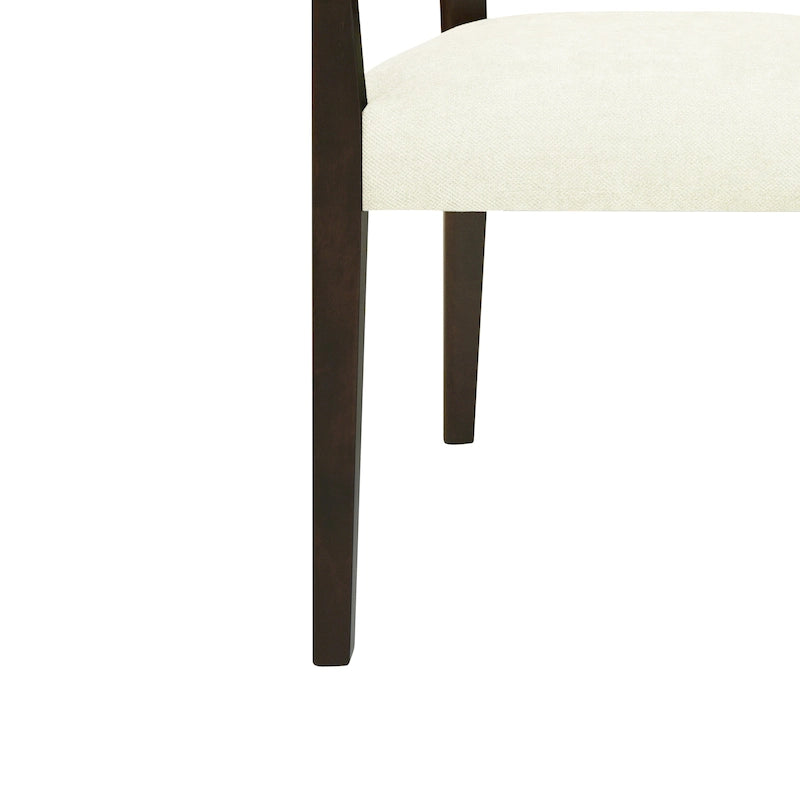 Christopher Knight Home - Ensemble de 2 chaises de salle à manger Harrison, style milieu du siècle, avec dossier en rotin.