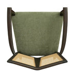 Christopher Knight Home - Ensemble de 2 chaises de salle à manger Harrison, style milieu du siècle, avec dossier en rotin.