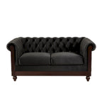 Canapé deux places Eviva Chesterfield en velours de Christopher Knight Home