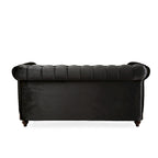 Canapé deux places Eviva Chesterfield en velours de Christopher Knight Home