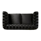 Canapé deux places Eviva Chesterfield en velours de Christopher Knight Home