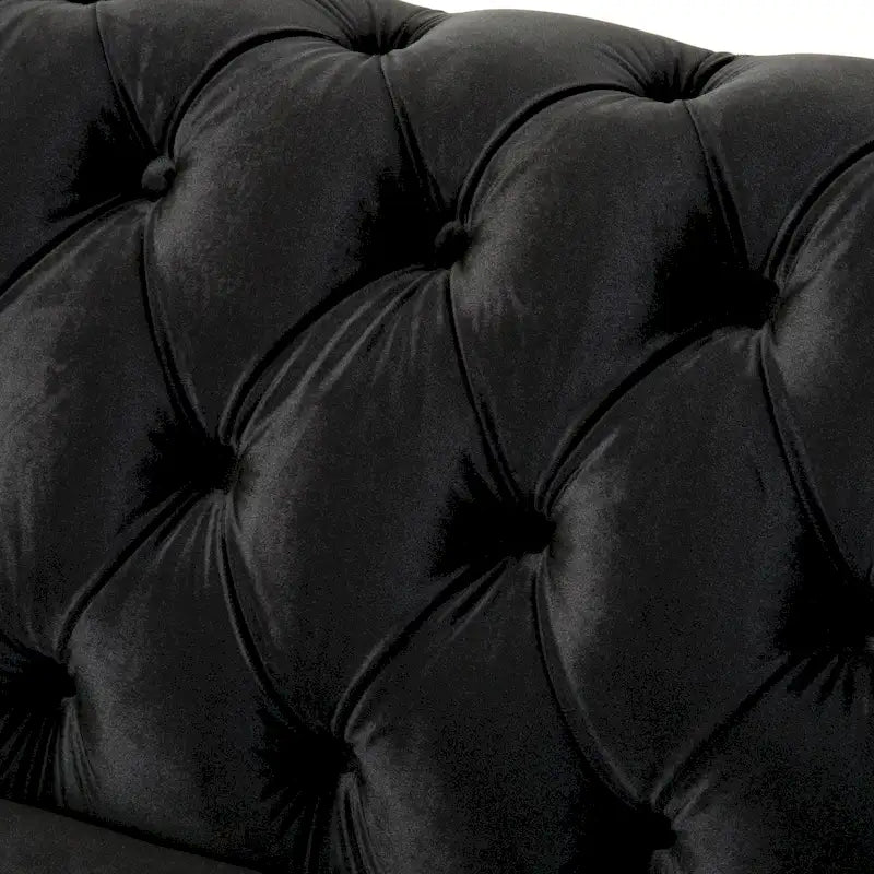 Canapé deux places Eviva Chesterfield en velours de Christopher Knight Home