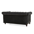 Canapé deux places Eviva Chesterfield en velours de Christopher Knight Home