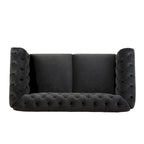 Canapé deux places Eviva Chesterfield en velours de Christopher Knight Home