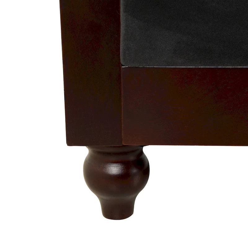 Canapé deux places Eviva Chesterfield en velours de Christopher Knight Home