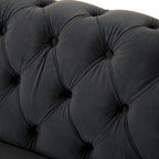 Canapé deux places Eviva Chesterfield en velours de Christopher Knight Home