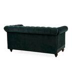 Canapé deux places Eviva Chesterfield en velours de Christopher Knight Home