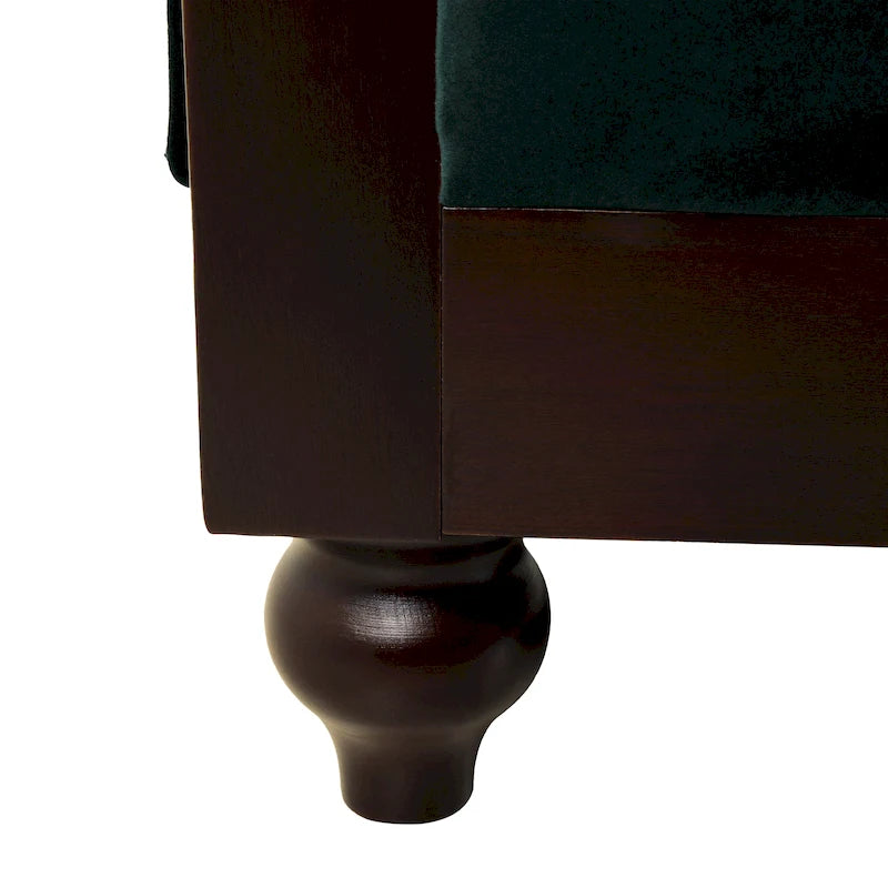Canapé deux places Eviva Chesterfield en velours de Christopher Knight Home