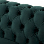 Canapé deux places Eviva Chesterfield en velours de Christopher Knight Home
