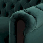 Canapé deux places Eviva Chesterfield en velours de Christopher Knight Home