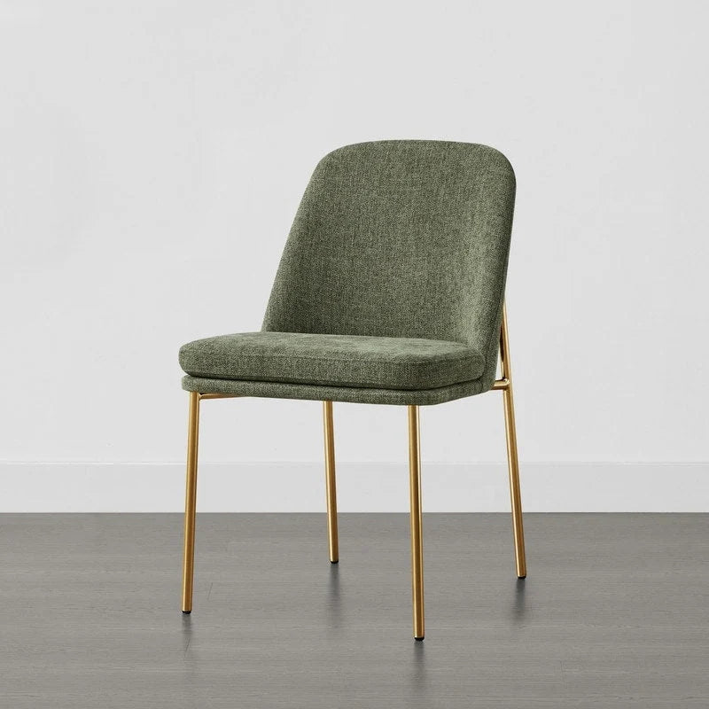 Ensemble de 2 chaises de salle à manger modernes Evelyn avec pieds en métal