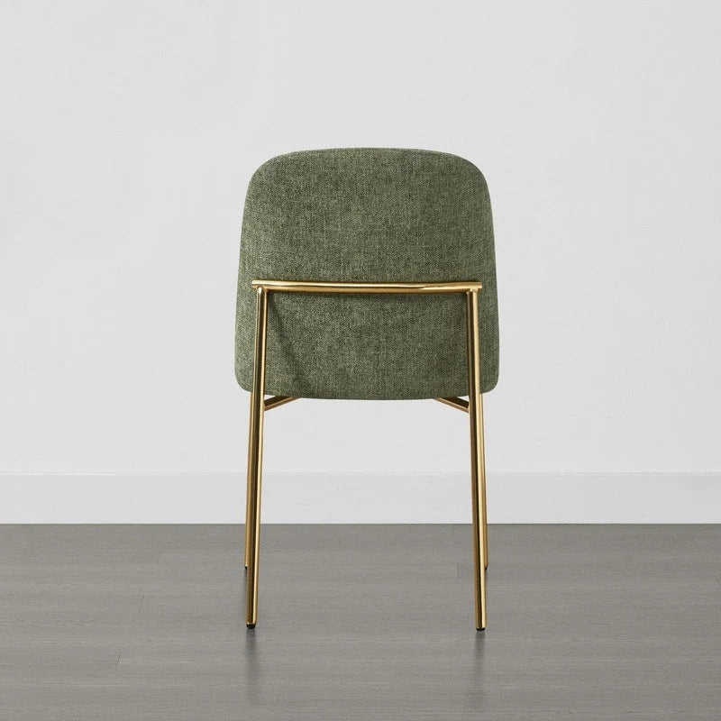 Ensemble de 2 chaises de salle à manger modernes Evelyn avec pieds en métal