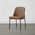 Ensemble de 2 chaises de salle à manger modernes Evelyn avec pieds en métal