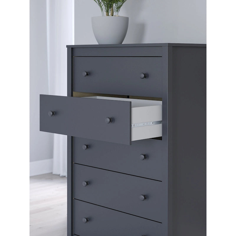 Commode bleue Signature Design by Ashley Simmenfort
