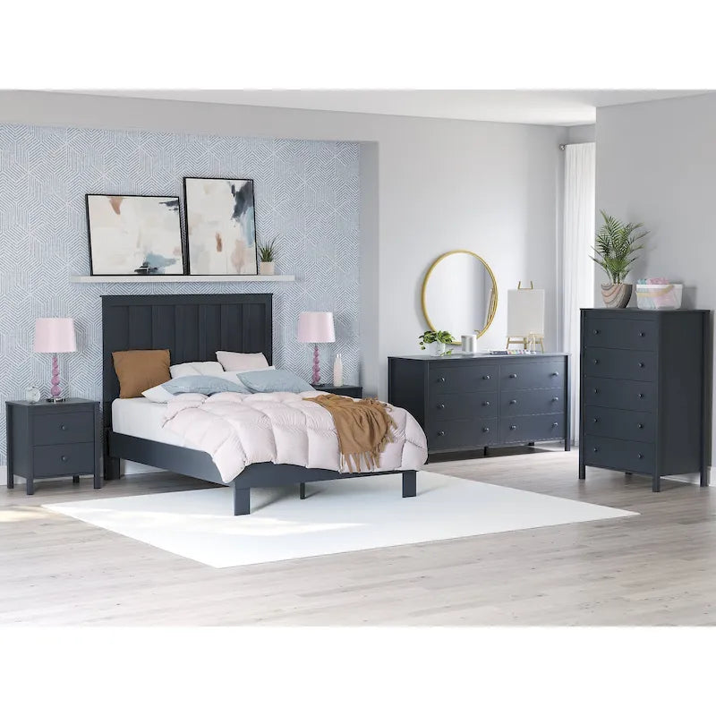Commode bleue Signature Design by Ashley Simmenfort