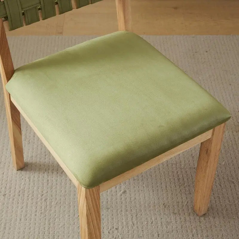 Ensemble de 2 chaises de salle à manger en bois de style moderne du milieu du siècle