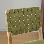 Ensemble de 2 chaises de salle à manger en bois de style moderne du milieu du siècle