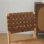 Ensemble de 2 chaises de salle à manger en bois de style moderne du milieu du siècle