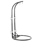 Fauteuil suspendu œuf LeisureMod pour 2 personnes avec support - Balancelle hamac/fauteuil roulant d'extérieur/intérieur en rotin tressé avec coussins