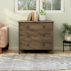 Commode de rangement Mulgrew en noyer rustique par Carbon Loft