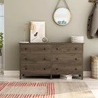 Commode de rangement Mulgrew en noyer rustique par Carbon Loft