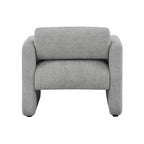 Fauteuil d'appoint Freesia moderne en tissu bouclé avec accoudoirs, fauteuil-canapé une place rembourré par Furniture of America