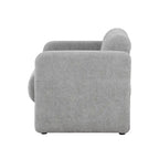 Fauteuil d'appoint Freesia moderne en tissu bouclé avec accoudoirs, fauteuil-canapé une place rembourré par Furniture of America