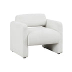 Fauteuil d'appoint Freesia moderne en tissu bouclé avec accoudoirs, fauteuil-canapé une place rembourré par Furniture of America