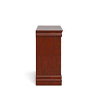 Commode traditionnelle à 6 tiroirs en bois massif Devi de Furniture of America