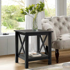 Table d'appoint Ripplewood Farmhouse à piètement en X