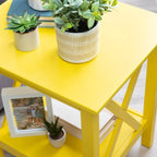 Table d'appoint Ripplewood Farmhouse à piètement en X