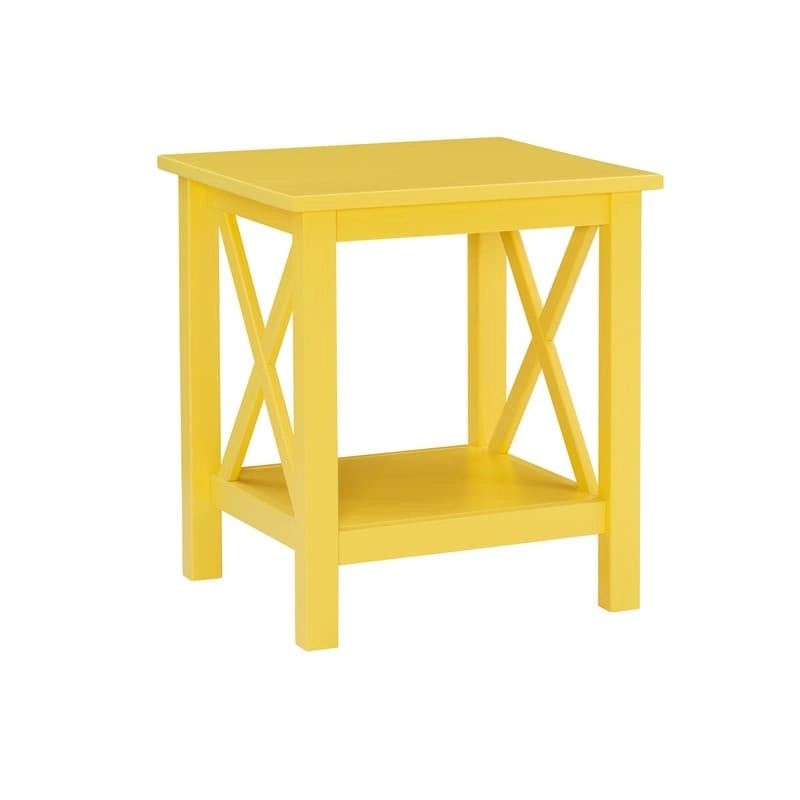 Table d'appoint Ripplewood Farmhouse à piètement en X