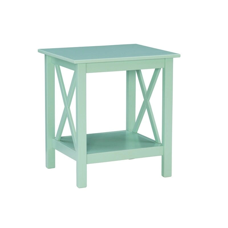 Table d'appoint Ripplewood Farmhouse à piètement en X