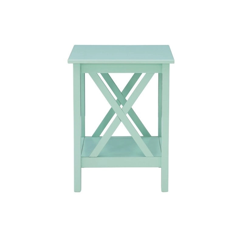 Table d'appoint Ripplewood Farmhouse à piètement en X